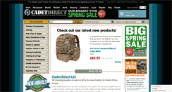 Desktop Screenshot of cadetdirect.com